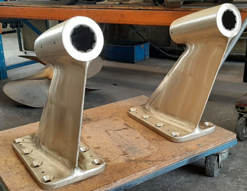 Propeller Shaft P Brackets Ingot Brisbane Australia