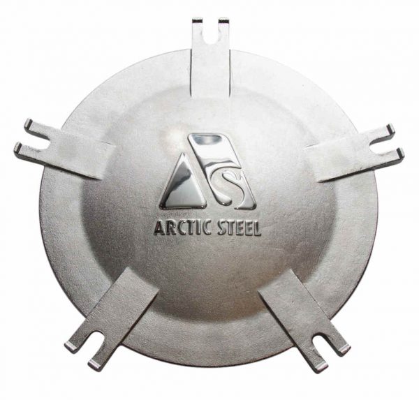 Ingot Arctic Steel Sea Strainer Solid Lid
